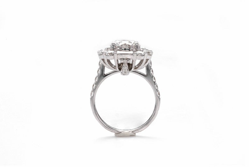 DualHalo Convertible Cult  Diamond Necklace